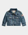 Polo Ralph Lauren Boy's Faded Cotton Denim Jacket In Inwood