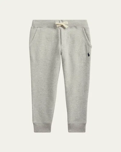Polo Ralph Lauren Kids' Boy's Fleece Jogger Pants In Gray