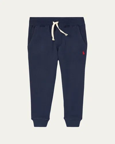 Polo Ralph Lauren Kids' Boy's Fleece Jogger Pants In Refined Navy