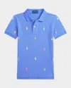 Polo Ralph Lauren T-shirt  Kids Color Blue In Scottsdale Blue