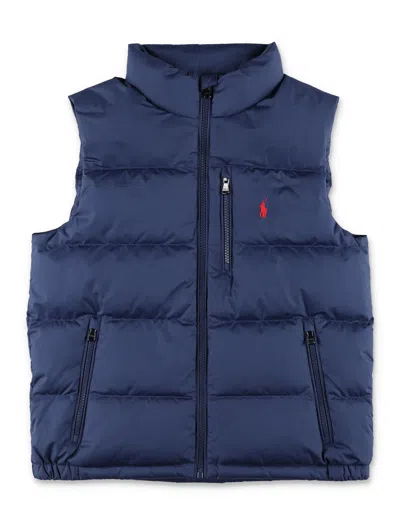 Polo Ralph Lauren Boy's Puffer Vest In Blue