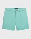 Polo Ralph Lauren Straight Fit Flex Abrasion Twill Short In Bayside Green