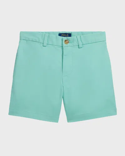 POLO RALPH LAUREN BOY'S TWILL PREPPY SHORTS