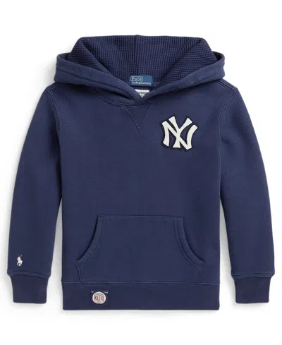 Polo Ralph Lauren Babies' Boys' 2-7 Pull-on Hoodie In Blue