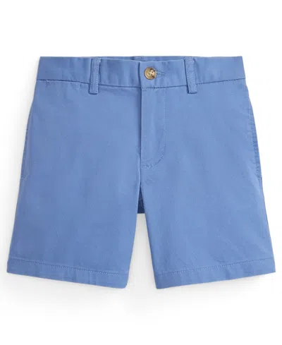 Polo Ralph Lauren Kids' Boys' 2-7 Straight-fit Flex Abrasion Twill Shorts In Blue