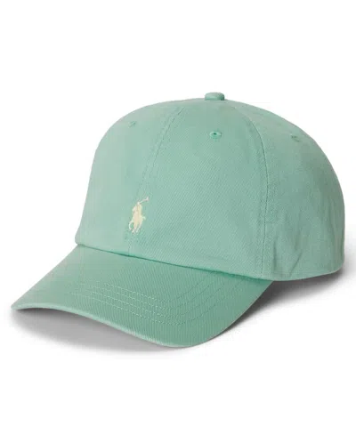 Polo Ralph Lauren Babies' Boys' 2-7 Twill Ball Cap In Green