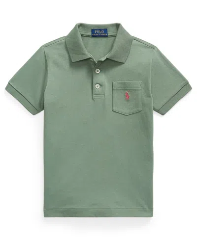 Polo Ralph Lauren Kids' Boys' 2-7 Short-sleeve Polo Shirt In Green