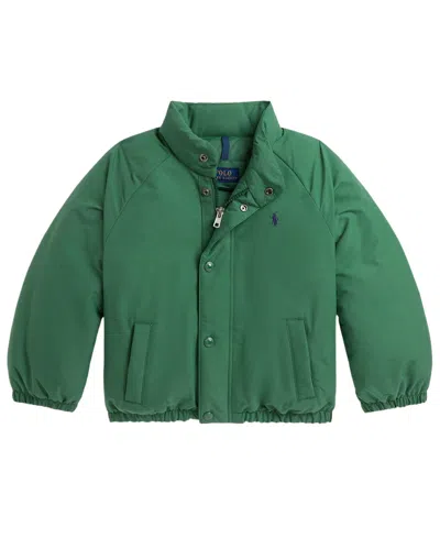 Polo Ralph Lauren Kids' Boys' 2t-7 Down Mockneck Jacket In Green