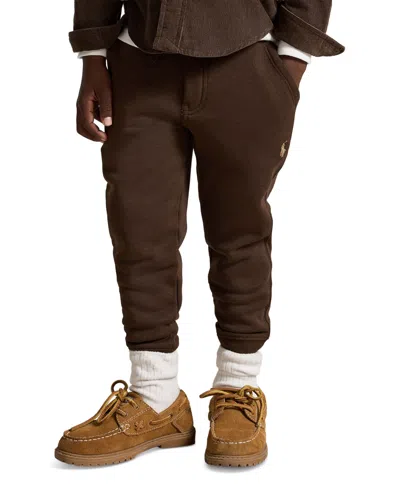 Polo Ralph Lauren Kids' Boys' 2t-7 Fleece Jogger Pant In Brown