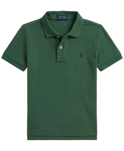 Polo Ralph Lauren Kids' Boys' 2t-7 Iconic Mesh Short-sleeve Polo Shirt In Green