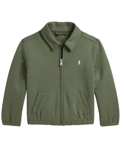 Polo Ralph Lauren Kids' Boys' 2t-7 The Bayport Double-knit Jacket In Green