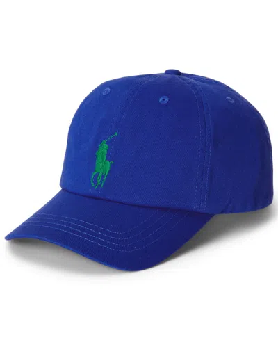 POLO RALPH LAUREN BOYS 8-20 BIG PONY COTTON TWILL BALL CAP