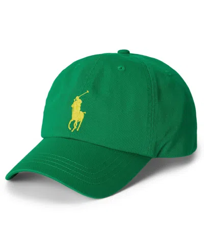POLO RALPH LAUREN BOYS 8-20 BIG PONY COTTON TWILL BALL CAP