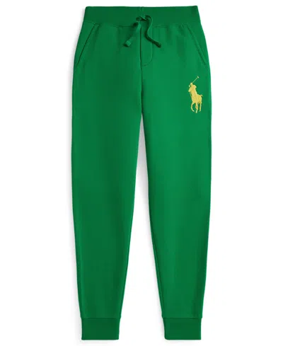 Polo Ralph Lauren Kids' Boys 8-20 Big Pony Fleece Jogger Pants In Green