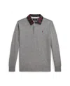 Polo Ralph Lauren Boys 8-20 Plaid Rugby Polo Shirt In Gray