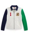 Polo Ralph Lauren Boys 8-20 The Bayport Color-blocked Chino Jacket In Neutral