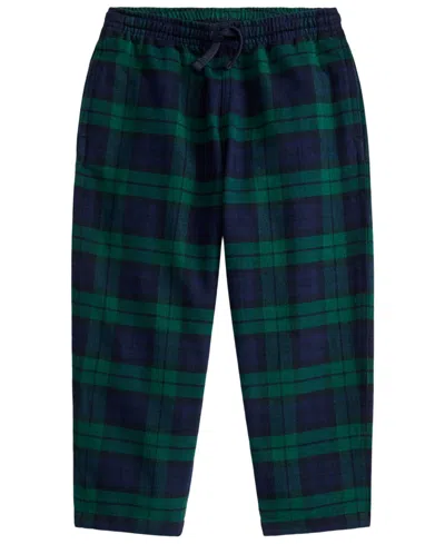 Polo Ralph Lauren Kids' Boys' 8-20 Elmcrest Elastic-waist Flannel Plaid Pants In Multi