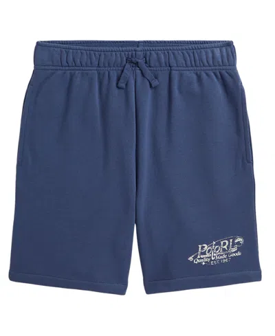 Polo Ralph Lauren Kids' Boys' 8-20 Logo French Terry Shorts In Blue