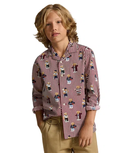 Polo Ralph Lauren Shirt Kids Color White In Multi