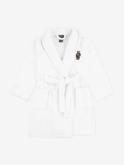 POLO RALPH LAUREN RALPH LAUREN BOYS BEAR PATCH ROBE