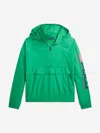 Polo Ralph Lauren Polo Sport Hooded Half-zip Jacket In Green