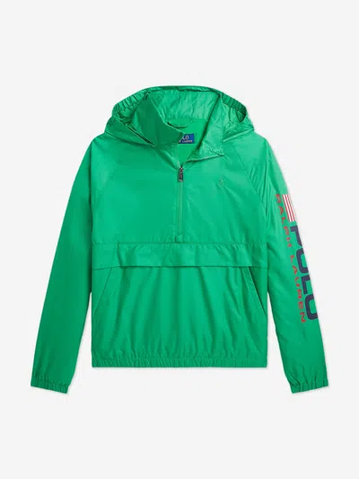 POLO RALPH LAUREN RALPH LAUREN BOYS CASEY HALF ZIP WINDBREAKER
