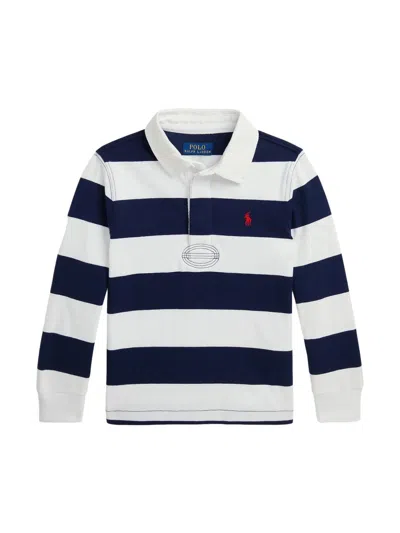 Polo Ralph Lauren Boys' Classic Polo With Logo - Summer Style In Blue
