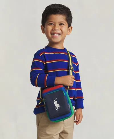 Polo Ralph Lauren Kids' Boys Color Festival Bag In Blue