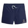 Polo Ralph Lauren Boys Embroidered Logo Drawstring Swim Shorts In Blue