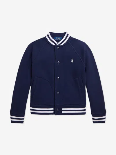 POLO RALPH LAUREN RALPH LAUREN BOYS JERSEY BOMBER JACKET
