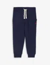 Polo Ralph Lauren Cotton-fleece Jogging Bottoms 2-14 Years In Cruise Navy