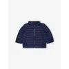 Polo Ralph Lauren Newport Navy Boys' Padded Brand-embroidery Shell Jacke In Blue