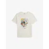 Polo Ralph Lauren Boys' Polo Bear Crewneck Cotton-jersey T-shirt Nevis In Neutral