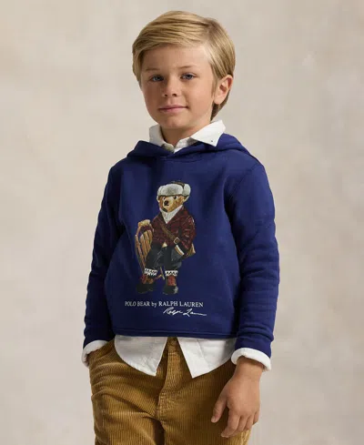 POLO RALPH LAUREN BOYS POLO BEAR FLEECE HOODIE