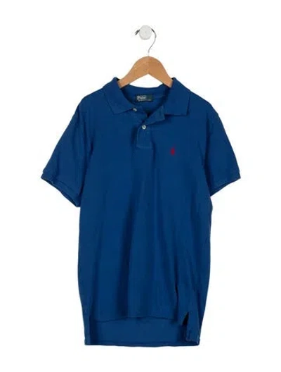Pre-owned Polo Ralph Lauren Kids' Boys' Polo Shirt In Blue