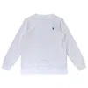 Polo Ralph Lauren Boys Signature Pony Long Sleeve T-shirt In White