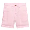 Polo Ralph Lauren Boys Signature Pony Straight-leg Shorts In Pink
