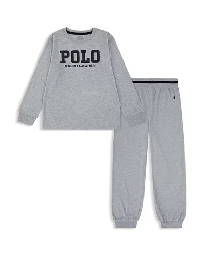 Polo Ralph Lauren Boys' Sleep Set - Little Kid In Gray
