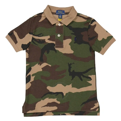 Polo Ralph Lauren Boys Surplus Camo Mesh Polo Shirt