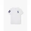 Polo Ralph Lauren Little Boys Big Pony Cotton Jersey T-shirt In White