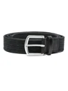 Polo Ralph Lauren Braided Belt In Black