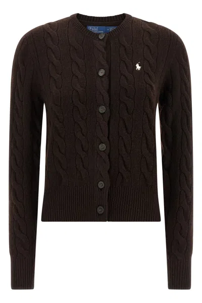 POLO RALPH LAUREN BRAIDED CARDIGAN