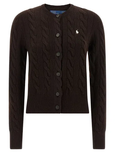 POLO RALPH LAUREN POLO RALPH LAUREN BRAIDED CARDIGAN