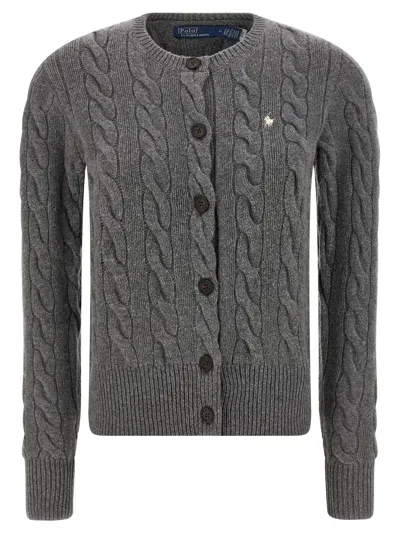 POLO RALPH LAUREN BRAIDED CARDIGAN