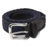 Polo Ralph Lauren Braided Signature Pony Belt In Blue