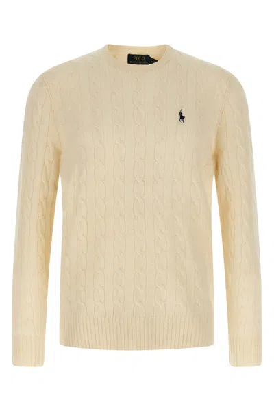 POLO RALPH LAUREN BRAIDED SWEATER