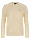 Polo Ralph Lauren Braided Sweater Sweaters And Cardigans White In Neutral