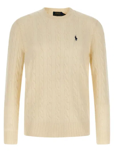 POLO RALPH LAUREN BRAIDED SWEATER
