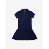 Polo Ralph Lauren Toddler Girls Polo Dress In Refined Navy