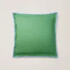 Polo Ralph Lauren Branford Euro Sham In Bottle Green And Navy